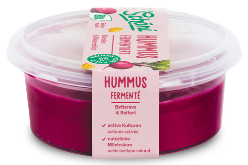 Schöni Bio Hummus Randen-Meerrettich fermentiert 200g