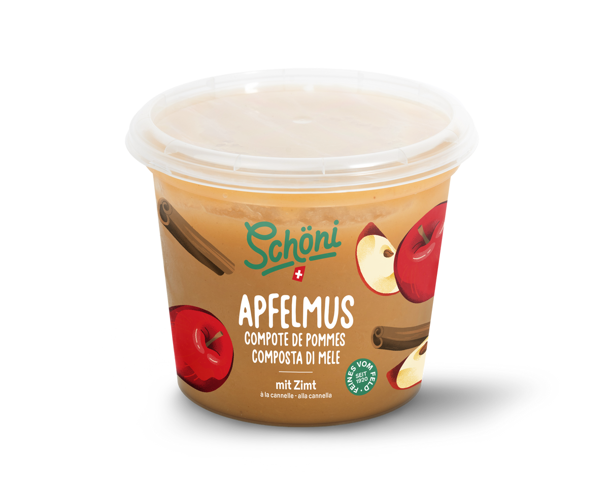 Schöni Apfelmus mit Zimt 560g