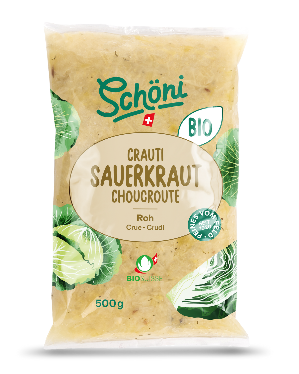 Schöni Bio Sauerkraut roh 500g