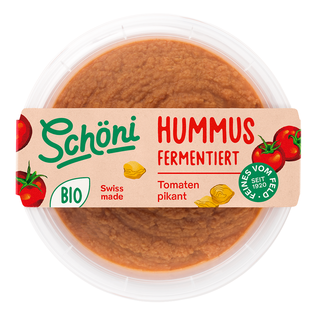 Schöni Bio Hummus Tomaten fermentiert 200g
